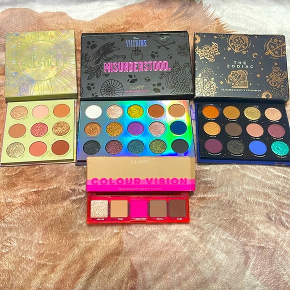 Colourpop Other - COLOURPOP EYESHADOW PALETTE BUNDLE